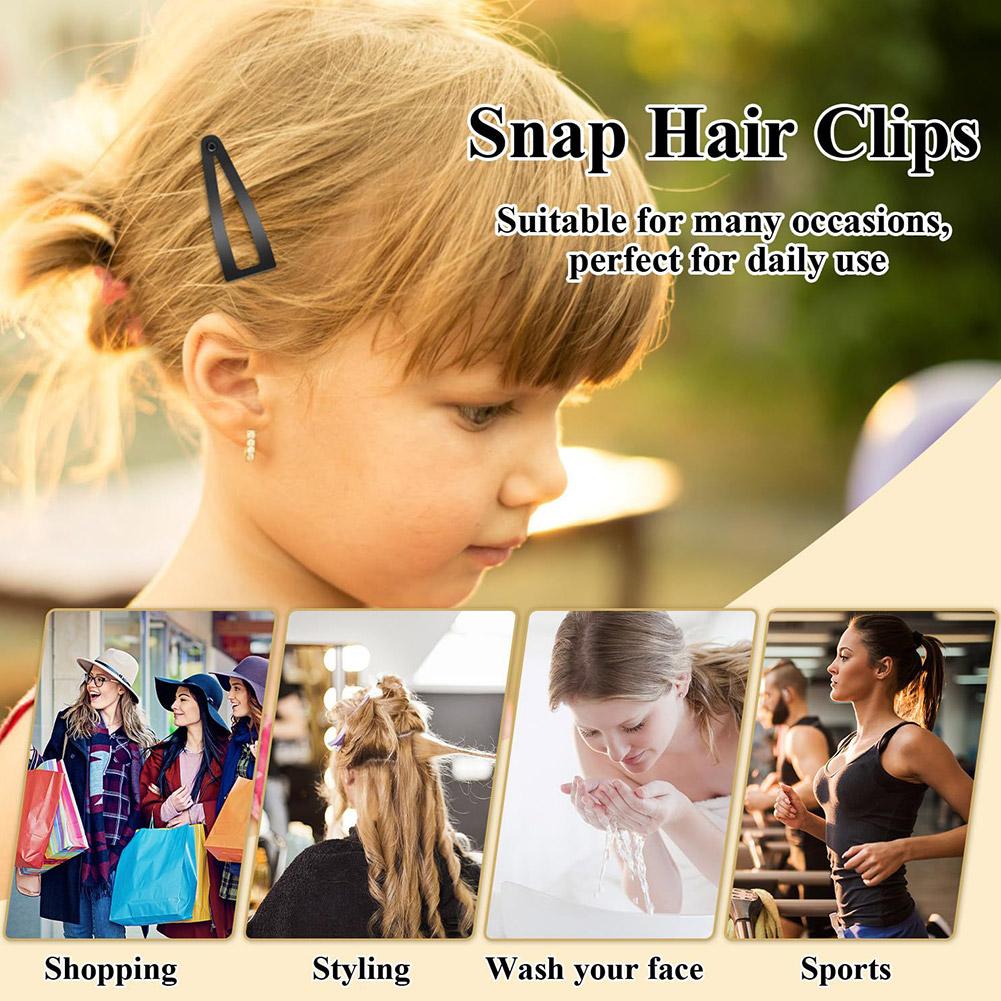 10 шт. Зажимы для волос с двойным захватом, Металлические защелкивающиеся заколки для волос, Заколки-бабочки для женщин, девочек, Принадлежности для салона для укладки волос, Аксессуары для волос