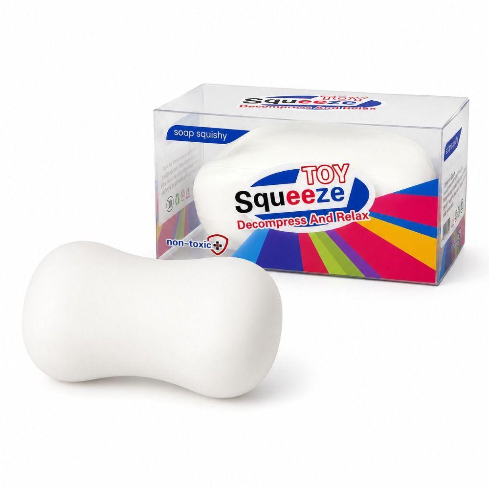 Filled Soft Soap Ball Squishy Handmade Crunchy Fidget Toy Building Block Squishy Children Gifts