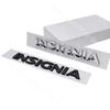 ABS INSIGNIA Badge Car Body Trunk Fender Adhensive Emblem 3D Decal Sticker For Opel Vauxhall Insignia GTC OPC Styling
