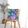Digimons Cartoon Square Pillow Case Cushion Covers Creative Polyester Decorative Pillowcase For Home 40X40Cm