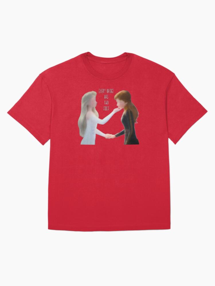 Frozen Two Sides Oversized T-Shirt
