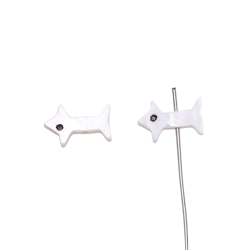 Натуральная ракушка подкова, шарм в виде рыбы-слона, бабочки для изготовления ожерелья, браслета, серег и другой бижутерии своими руками