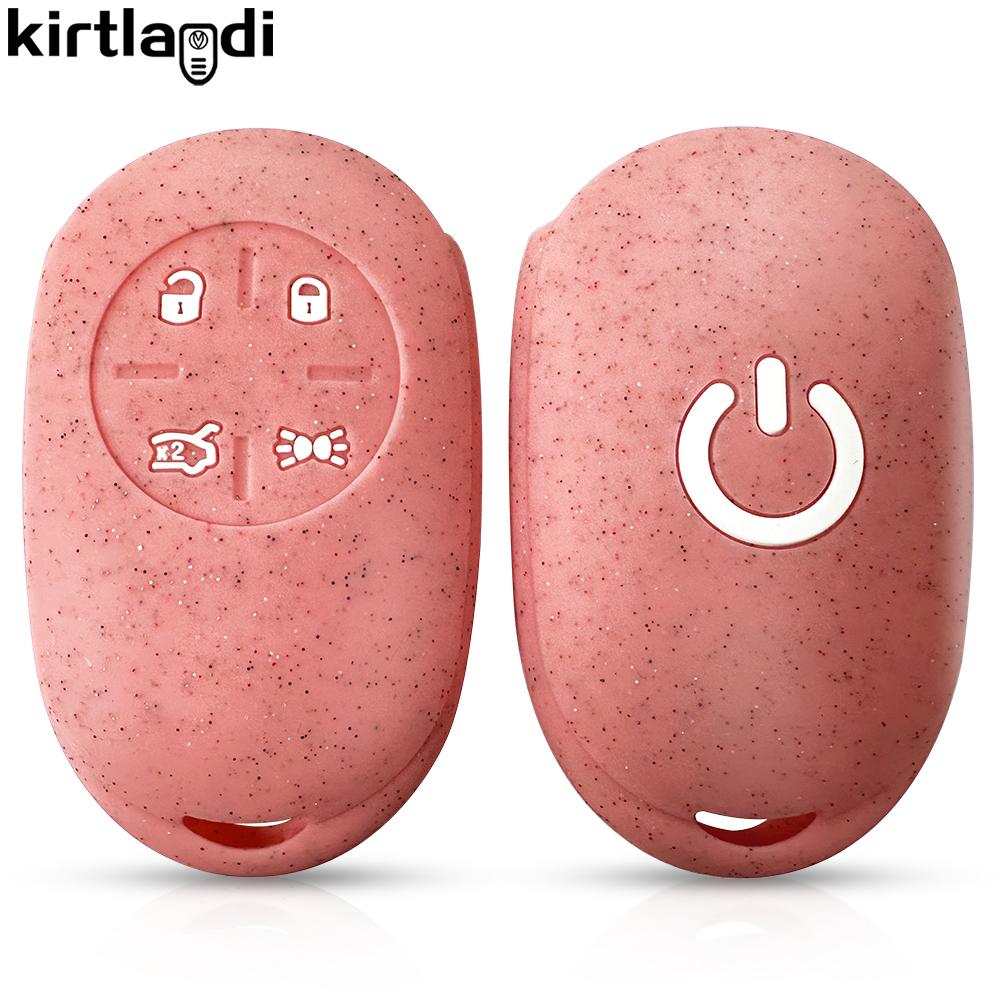 Silicone Remote Key Holder Keychain Accessories Car Key Cover Case For Fiat 500e New Energy Keyless