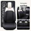 Universal Cartoon Car Seat Cover – Cute, Full-Surround Cushion for Small Cars, Fits 5-Seat Models, All-Season Use.