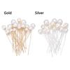 Hairstyle Design Tools Wedding Headwear Pearl Hair Pins U Shape Hair Clip Pearl Hair Stick