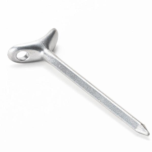 Snow Peak R 130 Aluminum fingeR Pegs Set Of 10 [outdooR Tent accessoRy]