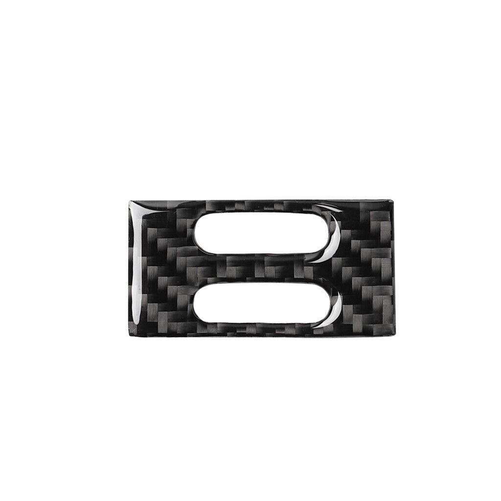 Carbon Fiber Rear Air Vent Outlet Panel Cover Trim For BMW E60 5Series 2005-2010