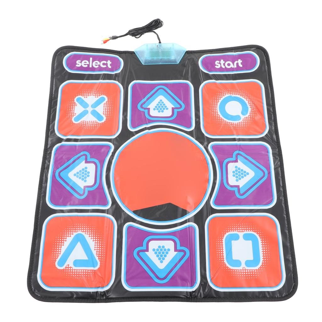 Танцевальный музыкальный коврик для одного человека, домашний ритм-степ-мат для игр, двойной объемный игровой коврик для