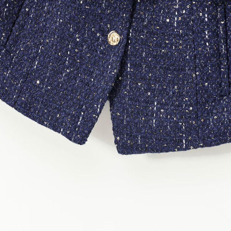 Araltay New Western Style Women Clothes Fashion With Belt Sequin Decorative Texture Vest Top 9298725