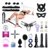 Sex BDSM Bondage Set Flirts Couple Restraint Ankle Cuffs Handcuffs Split Leg Bondage Female Tied Bondage Bundle SM Toys