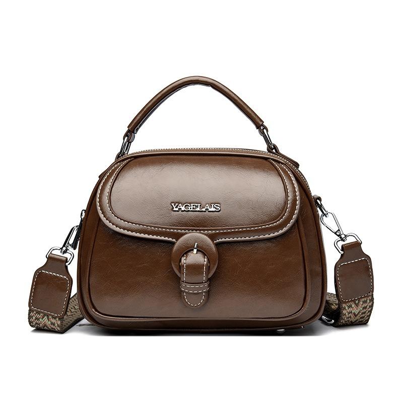 Модная маленькая женская сумка через плечо, однотонная, повседневная сумка для мобильного телефона