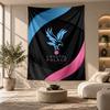 Decorative Tapestry,Crystal Palace Football Printed Wall Art, Lightweight Wall Hanging For Bedroom Background