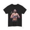 Летняя футболка UFC Хамзат Чимаев 2026 Fighting Graphic Tshirt Женская Спортивная Хлопковая С коротким рукавом Свободная Повседневная Футболка для Фитнеса Унисекс