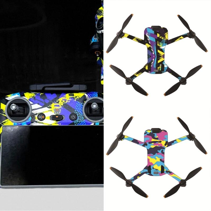 Thin Protective Skin Film Full Coverage AntiScratch Protections for MINI 5 Drones Body Customizable Designs