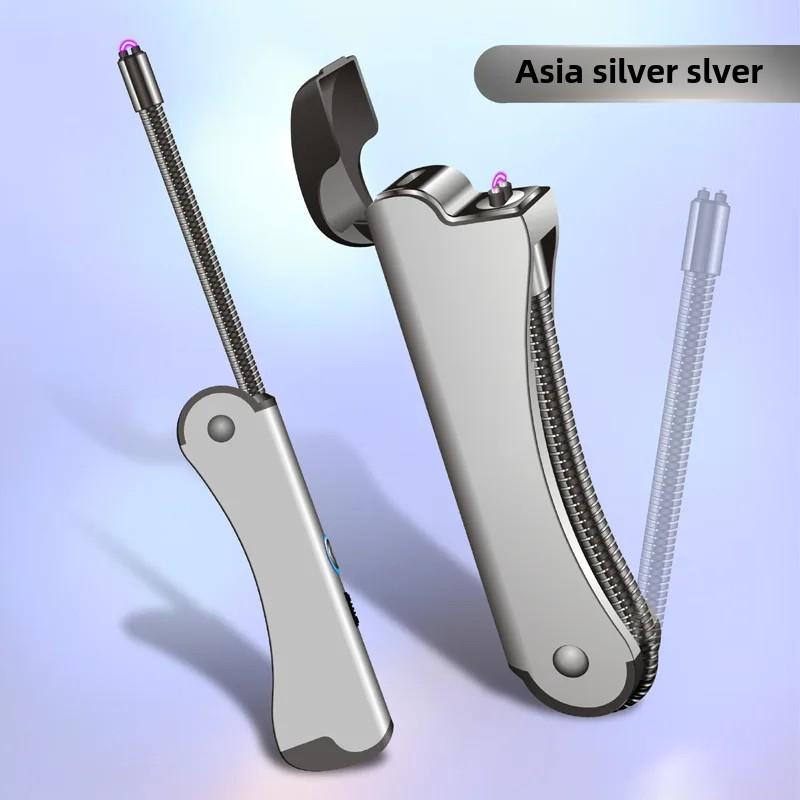 Электрические беспламенные дуговые зажигалки беспламенные зажигалки USB перезаряжаемые зажигание барбекю свечи зажигание безопасно для кухни