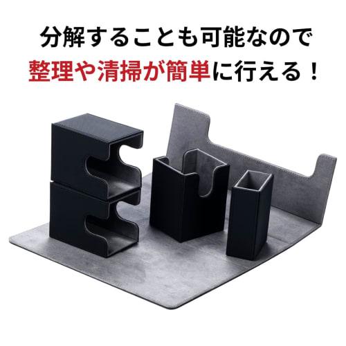 Trading Card Heaven Deck Case, 3-Divider Card Case, Stores Trading Cards In Sleeves, Holds 300 Cards, and Includes Dice Storage