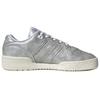 Adidas Оригинальные кроссовки Originals Rivalry Low Retro Casual с низким верхом, унисекс, серебристые EE5375
