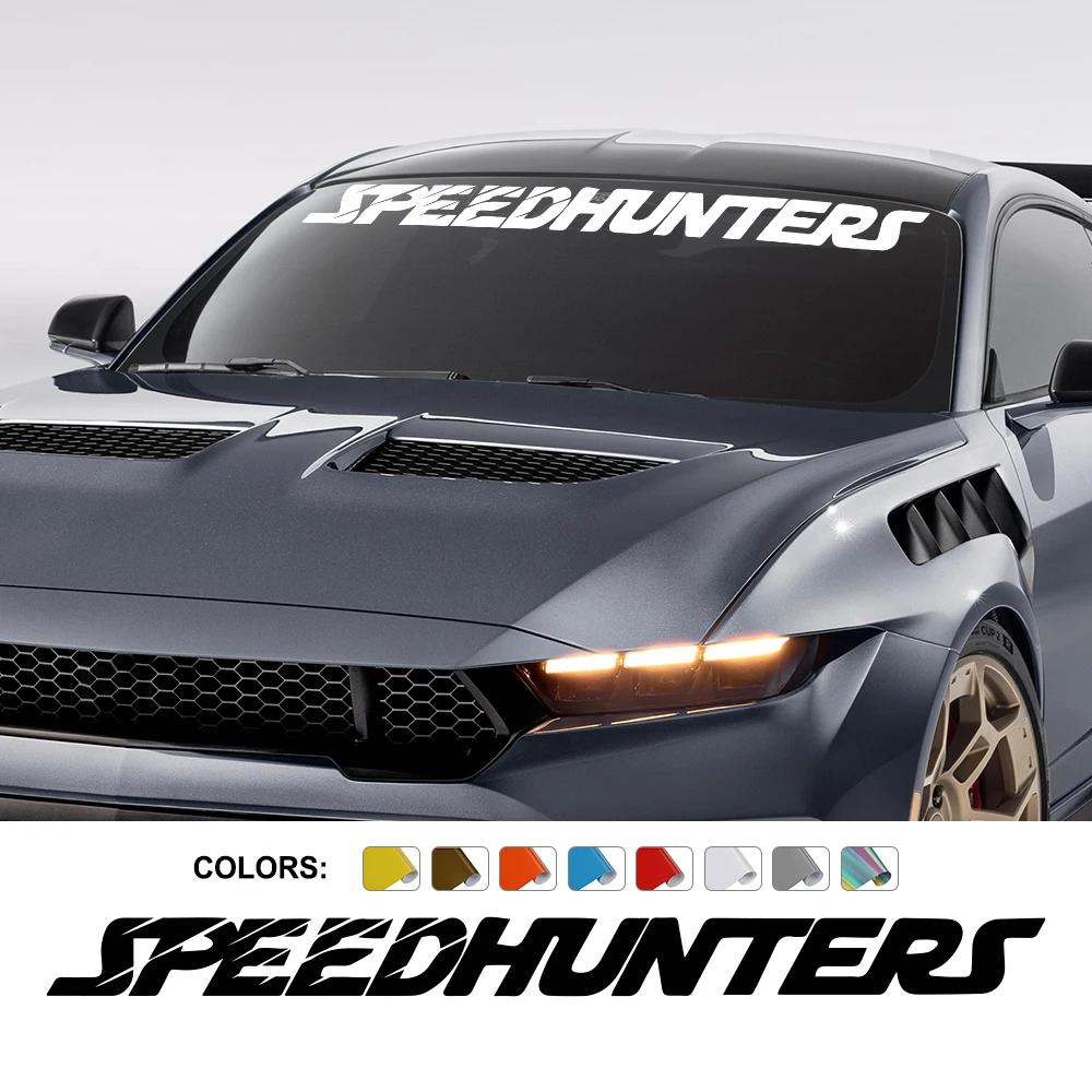 Автомобильная креативная наклейка на лобовое стекло Speedhunters Декор бокового кузова автоокна Виниловая декоративная наклейка Аксессуары для тюнинга мотоциклов