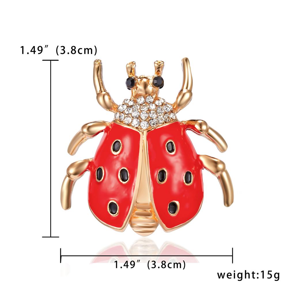 Rinhoo Enamel Christmas Crutch Brooches Pins Rhinestone Lucky Fruit Hat Glove Boot Sock Angel Sled Gift Box Badge New Year Gifts