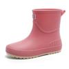 Rain Boots Women  Slip-on High Quality Water Boots Waterproof Shoes Women's Rubber Rainboot Garden Galoshes Non-Slip Boots