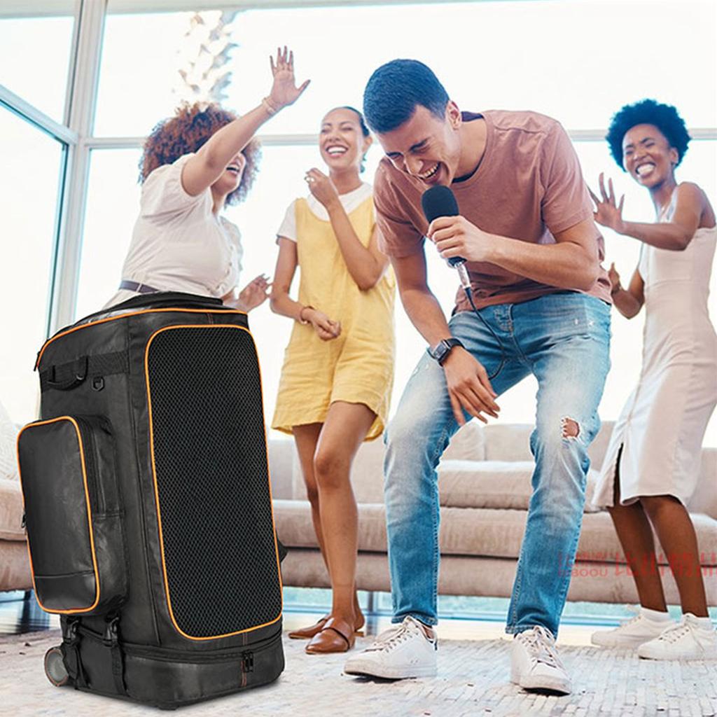 Portable Speaker Storage Case Compatible for JBL PARTYBOX 310/320 Speaker Durable Material With Soft Interior Lining