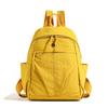 High Quality New Nylon Women Backpack Female Travel Bag Backpacks Schoolbag for Teenage Girls Solid Color Bookbag
