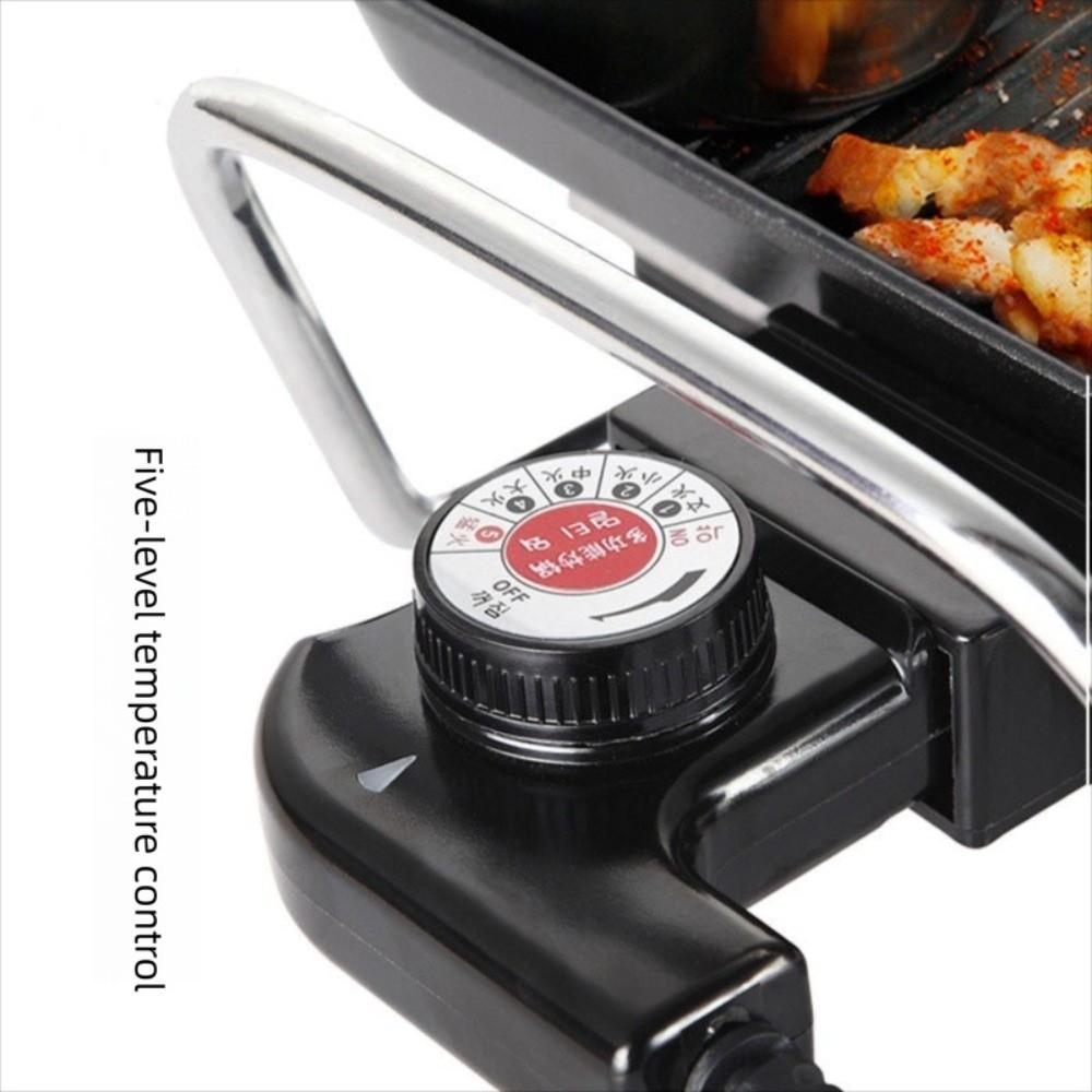 Сковорода-гриль с антипригарным покрытием Многоцелевая посуда для вечеринок и шведского стола Портативная уличная гриль-пластина для жарки мяса