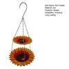 Кормушка для пчел Бабочка Ванна Чаша Двухслойный Дизайн Подсолнух В Форме Подвесная Пчела