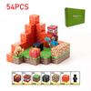 Kids Magnetic Blocks Scenery Architecture Building Model DIY Assembly Bricks Creative STEM Learning Toys Gift