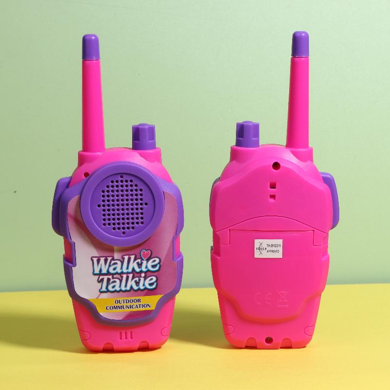 2 шт. Детская рация для общения между родителями и детьми, мультяшная милая рация, мобильный телефон, уличные игрушки, развивающая игрушка для мальчиков и девочек