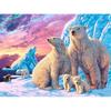 5D DIY Diamond Painting Polar Bear Glacier Landscape Diamond Embroidery Full Mosaic Kits Cross Stitch Home Decor Handmade Gifts