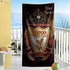Liverpool Team Customized Name Beach Towel Super Soft Absorbent Suitable For Sports Travel Swimming Yoga Bathroom Beach And Pool