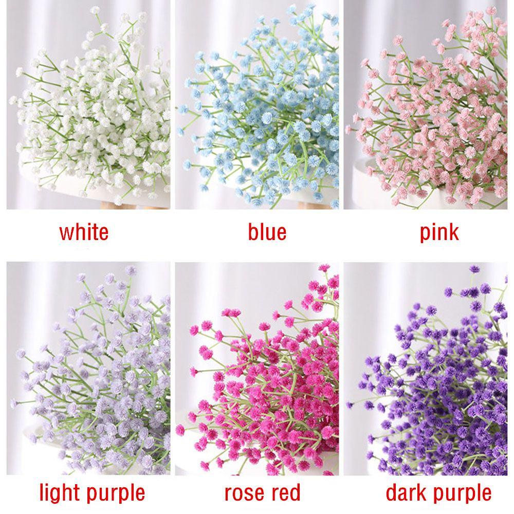New Dried Flowers Wedding Supplies Artificial Gypsophila Immortal Flower Fake Flower Baby's Breath