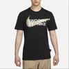 Nike T Shirts Men's Black Crew Neck Moderate Straight Fit FD1248-010
