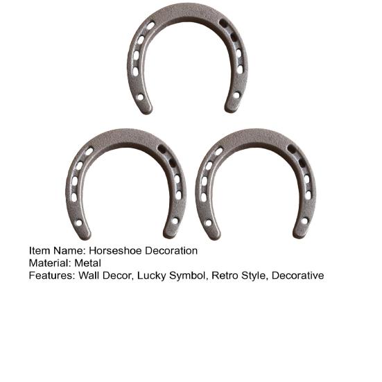 Подкова Украшение Ретро Стиль Талисман На Удачу Металлическая Подкова Настенный Декор Западный Подкова Украшение для Ковбойских Вечеринок