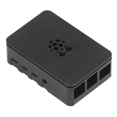 Для Raspberry Pi 4 Корпус ABS Съемный Устойчивый к царапинам Теплоотвод Защитная оболочка Черный