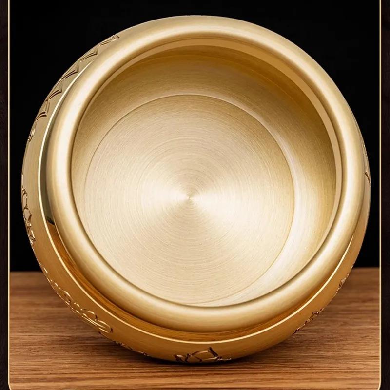 Household Lotus Metal Incense Burner Offering Items In Front of the God of Wealth Guanyin Buddha Home Furnishings