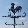 Stainless Steel Weather Vane Ornament for Outdoor Courtyard