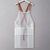 Transparent Cooking Aprons Waterproof Painting Apron Fashionable Household Apron  for Adults