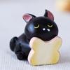 Фигурка из смолы, нежное животное, кошка, мультяшное литье, милая маленькая статуя собаки, праздничные принадлежности
