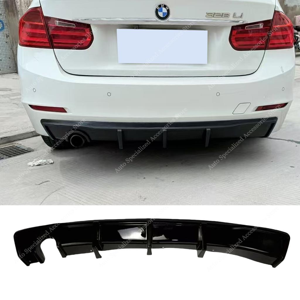 Fit For BMW F30 2012-2015 Pre-Lci Non M Sport MP ABS Rear Bumper Diffuser Valance Lip Covers 318i 318d 320i 320d Basic Bodykits
