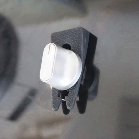 Силиконовый зажим для блокировки ручки газовой плиты, универсальный защитный чехол для ручки переключателя микроволновой печи, защитный зажим для ручки духовки, защищающий от детей