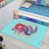 Ковер с русалкой, детский коврик для йоги в гостиной, коврик для ползания, коврик для гостиной, коврик для игровой зоны, коврик для ванной комнаты, декор комнаты
