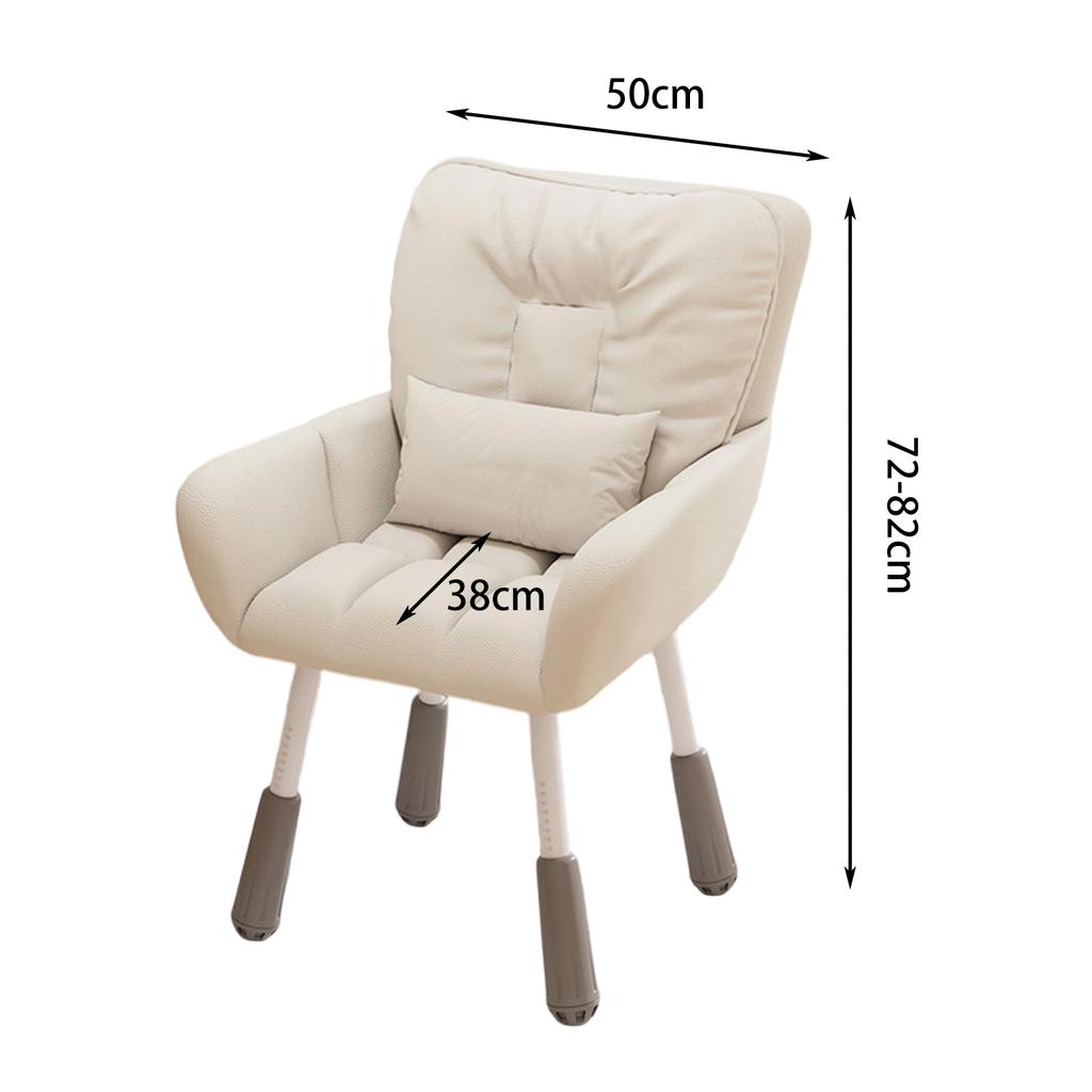 Компьютерное офисное кресло Поворотное игровое кресло Спинка Модное Удобное Для спальни Общежития Студента Колледжа Учебное Спинка Стул