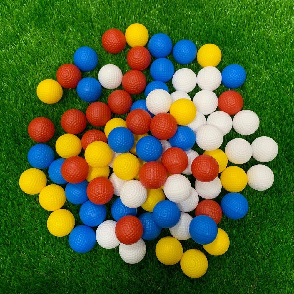 10PCS PE Indoor Golf Practice Ball Nonporous Pet Toy Ball New Golf Supplies  Outdoor