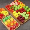 10Pcs/Bag Artificial Fruit Foam Vibrant Color Realistic Mini Long Lasting Photo Props Crafts Dining Table Decor Fake Vegetable Home Supplies