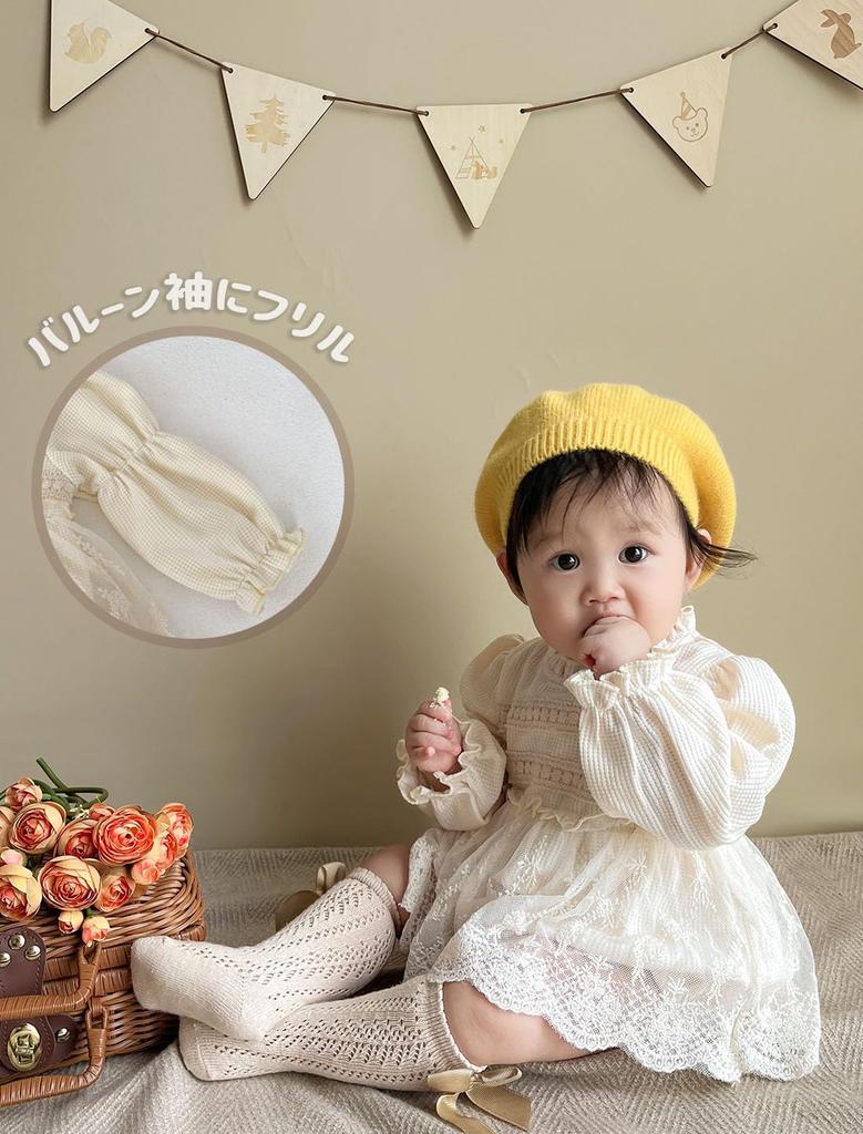 SLINX Кружевное Цветочное С Рюшами Идеально для и Размеров и Милое и Идеально для Принцессы QZ2132 Платье для Девочек, Принт, Рукава, Свадьбы, Весна, Осень,