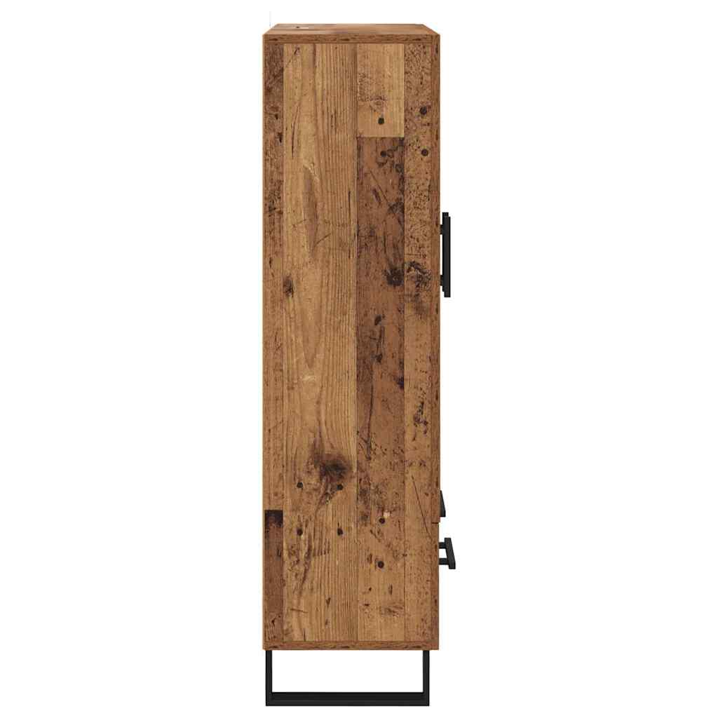Highboard Reclaimed Wood 69.5 x 30 x 115 cm Wood Based Material