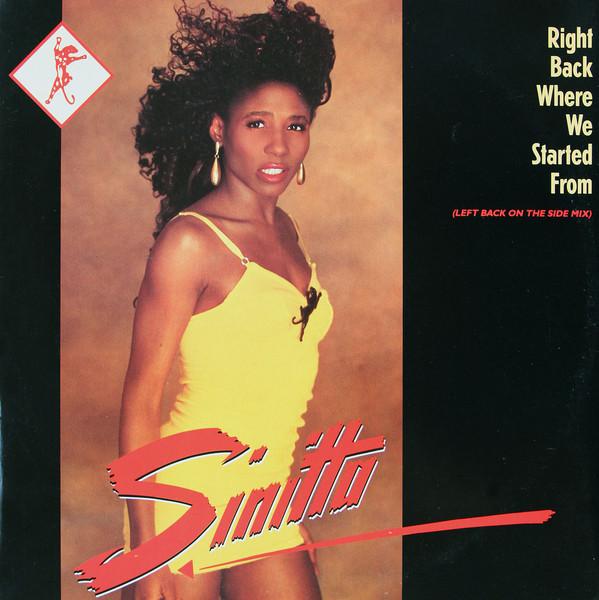 12-дюймовая пластинка SINITTA - Снова там, с чего мы начали (L 12FAN18 Fanfare Records 1989 UK Танцевальная и Электронная Музыка Б/У