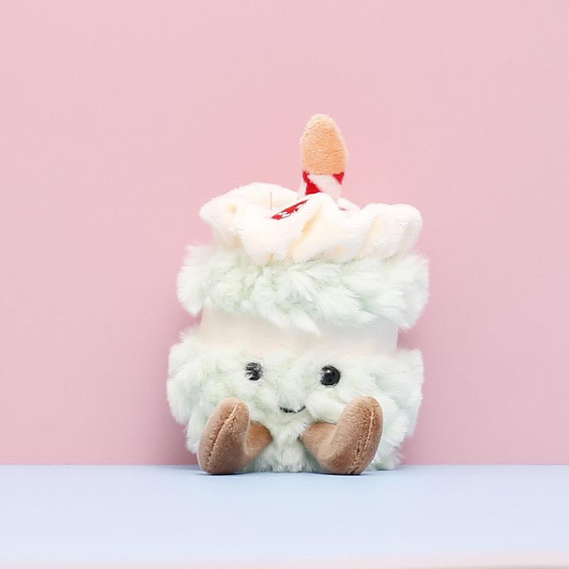 Lovely Cake Birthday Plush Toy In Multiple Color Great Children Gift Birthdays